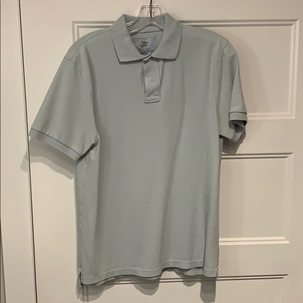 Light blue J crew vintage polo